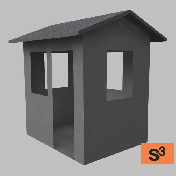 ft lewis guard booth — 3D model preview