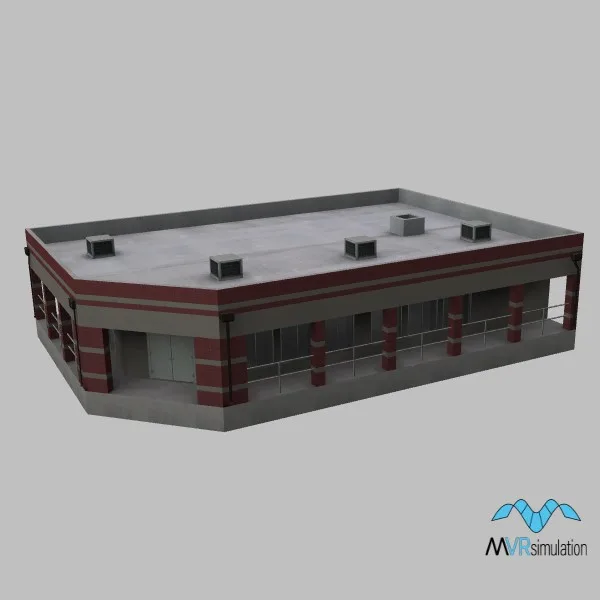 ftcampbell building 09 store — 3D model preview