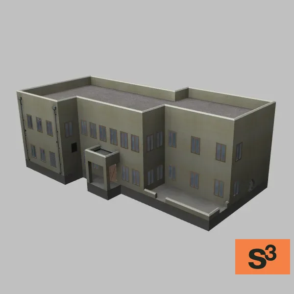 ftcampbell building 19 office — 3D model preview