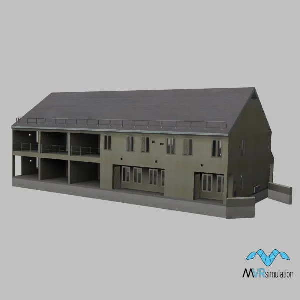 ftcampbell building 29 town house — 3D model preview
