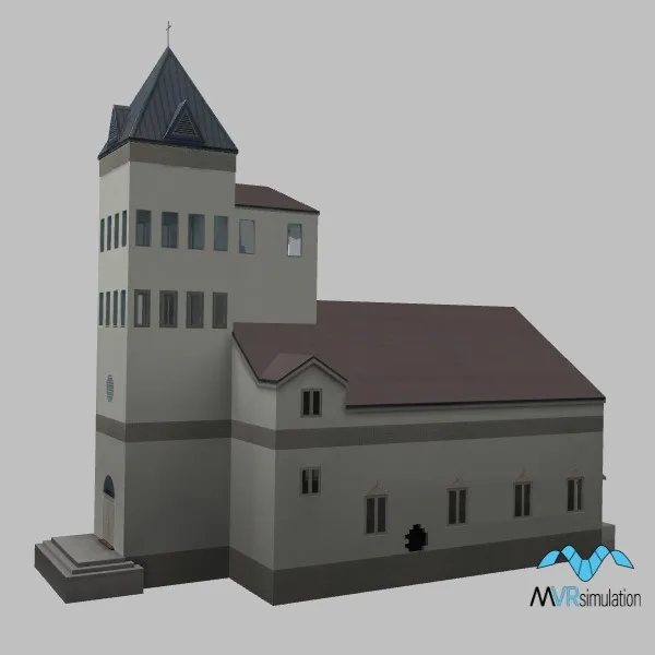 ftcampbell church 34 — 3D model preview