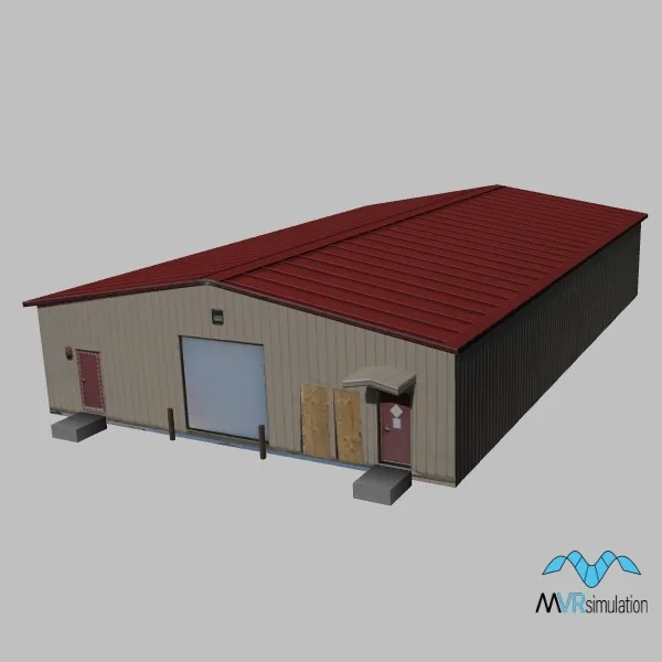 ftwainwright bldg01 warehouse — 3D model preview