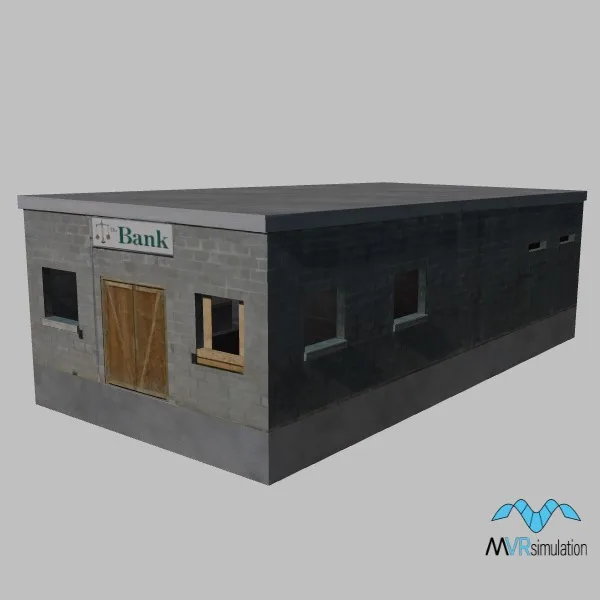 ftwainwright bldg02 bank — 3D model preview