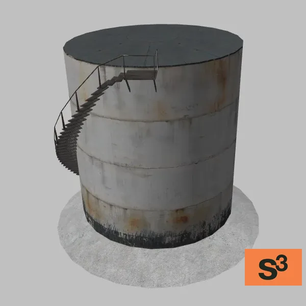 fuel-tank-006 — 3D model preview