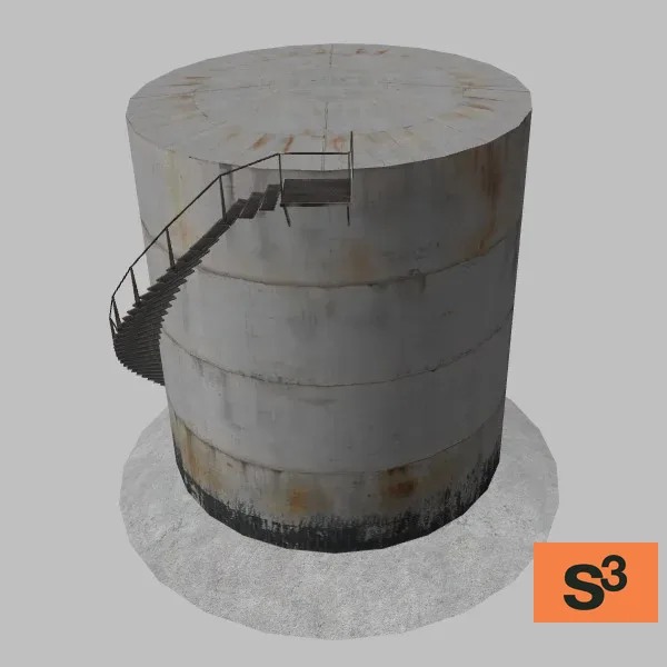 fuel-tank-007 — 3D model preview