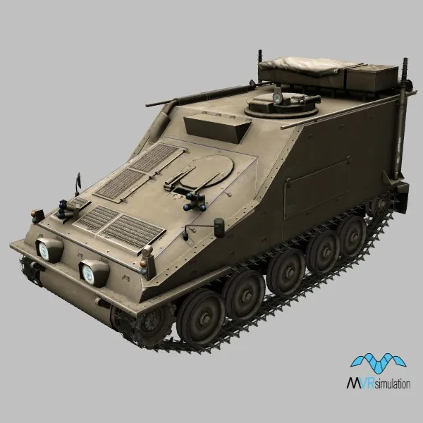 FV105 · GB · desert — 3D model preview