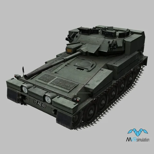 FV107 · GB · green — 3D model preview