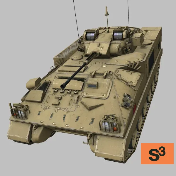 FV510 · GB · desert — 3D model preview