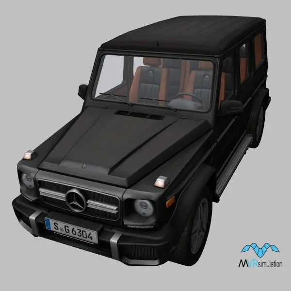 G63-AMG · DE · black — 3D model preview
