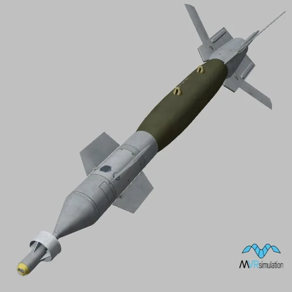GBU-12 · US · grey — 3D model preview