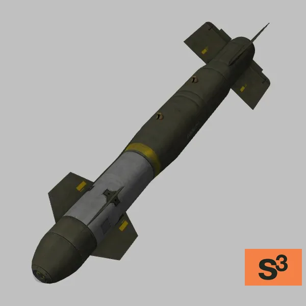 GBU-15 · US · green — 3D model preview