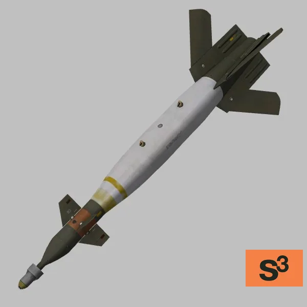 GBU-16 · US · green — 3D model preview