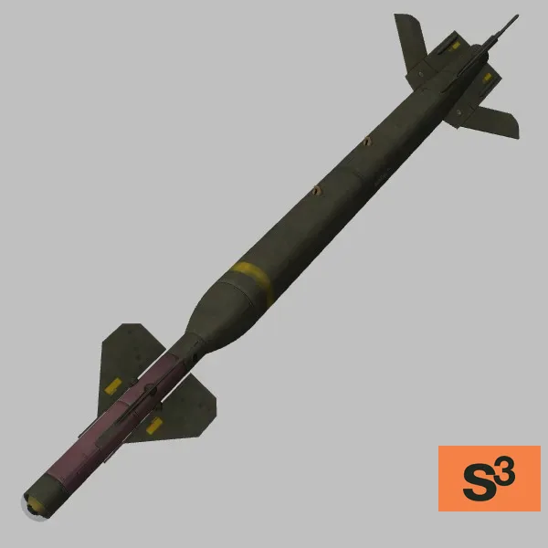 GBU-28 · US · green — 3D model preview