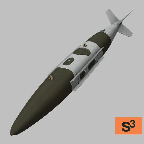 GBU-32 · US · green — 3D model preview
