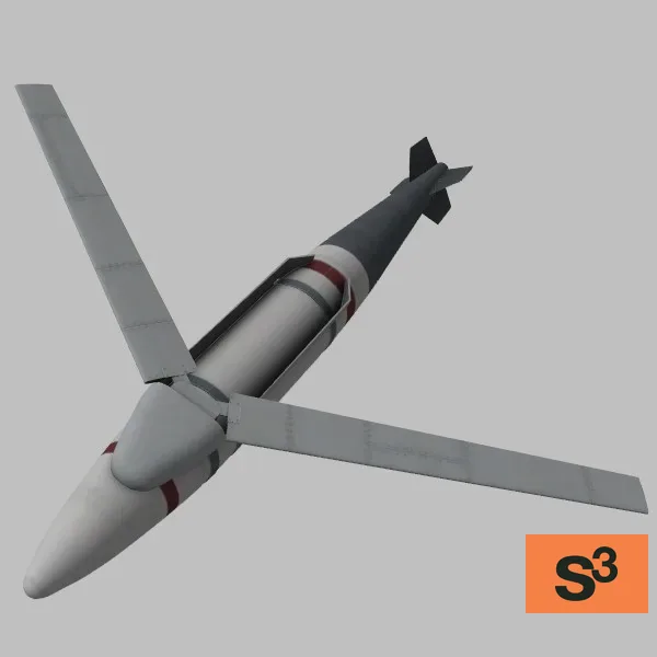 GBU-62B-V-1-B · US · grey — 3D model preview