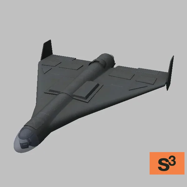 Geran-4 · RU · black — 3D model preview