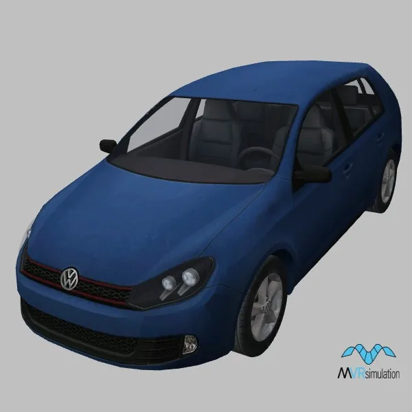 Golf-2010 · DE · blue — 3D model preview