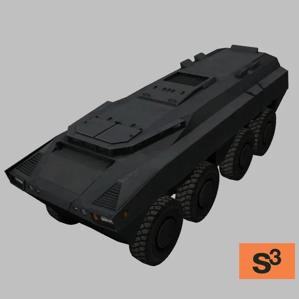 GPV-Colonel · US · black — 3D model preview