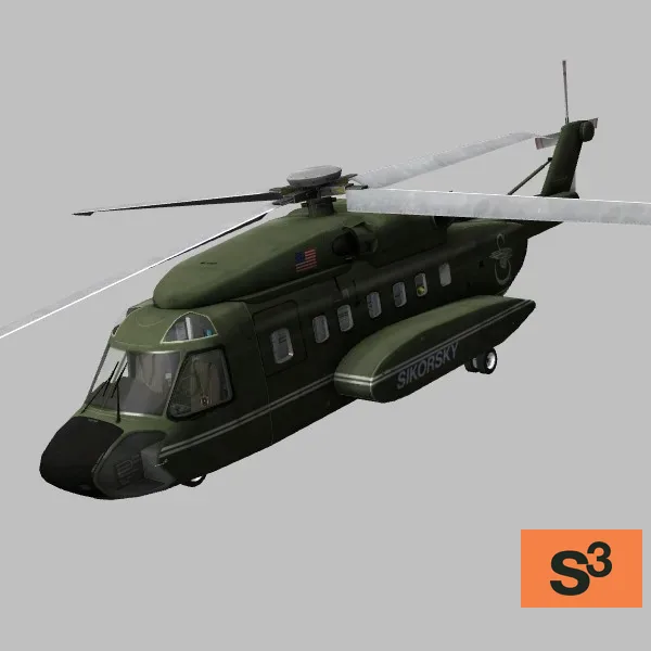 H-92 · US · green — 3D model preview