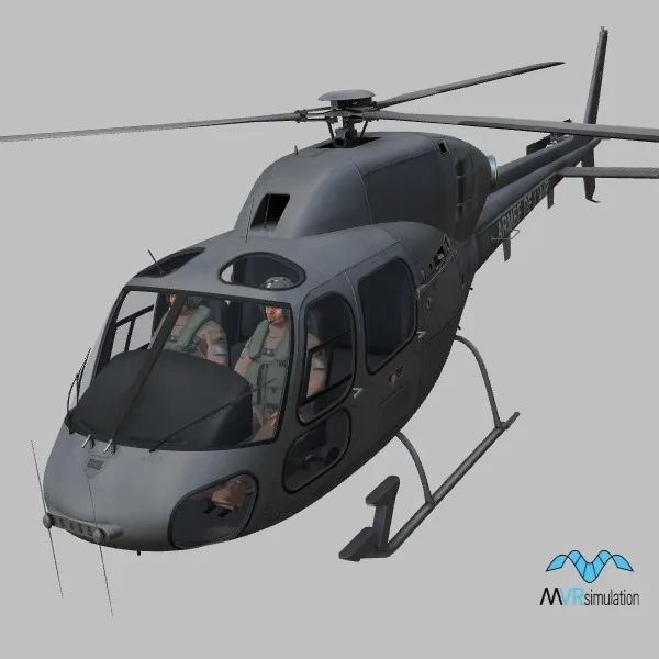 H125M · FR · grey — 3D model preview
