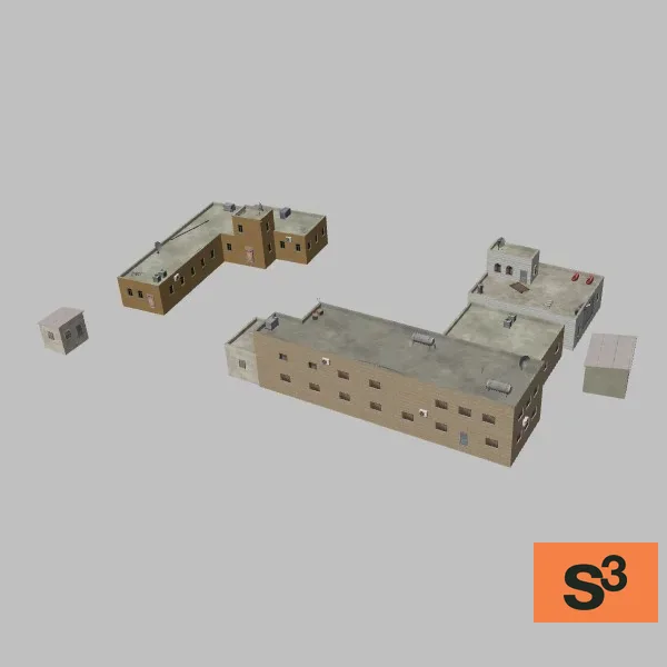 Hajin-Building-001 — 3D model preview