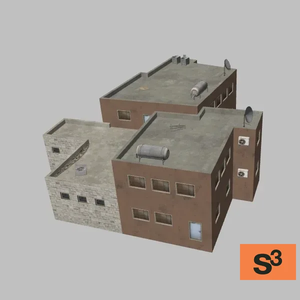 Hajin-Building-008 — 3D model preview