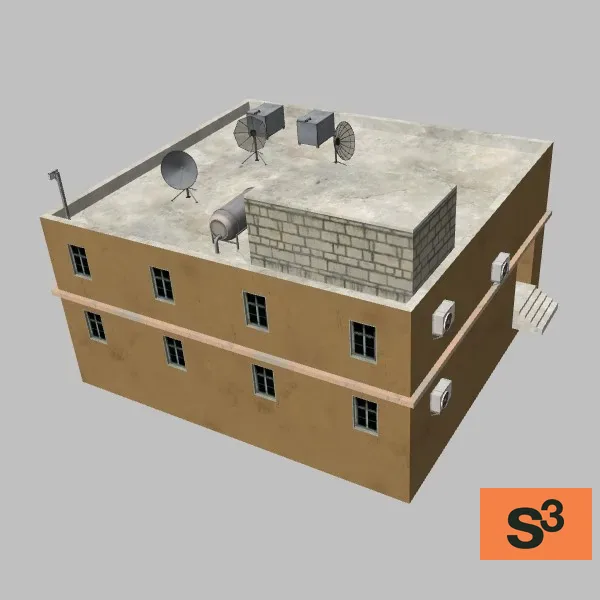 Hajin-Building-029 — 3D model preview