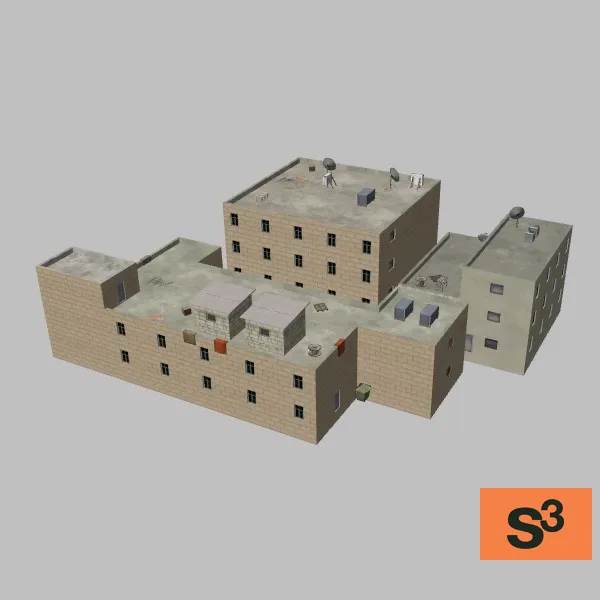 Hajin-Building-060 — 3D model preview