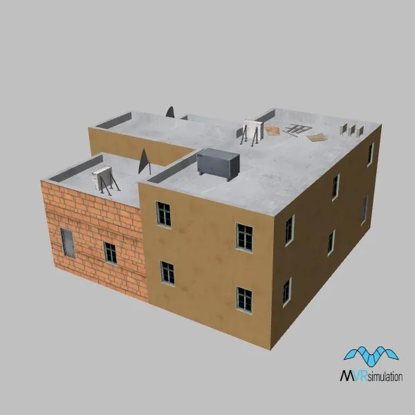 Hajin-Building-100 — 3D model preview