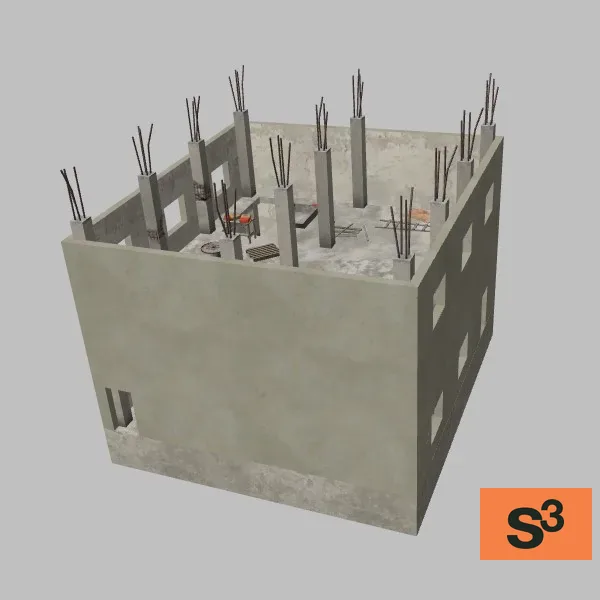 Hajin-Building-102 — 3D model preview