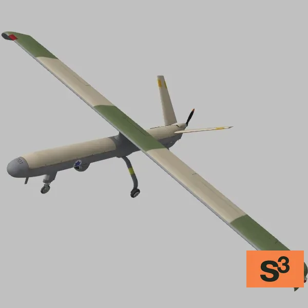 Hermes-450 · IL · grey — 3D model preview