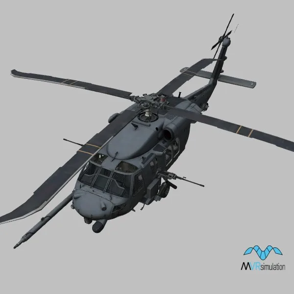 HH-60G · US · grey — 3D model preview