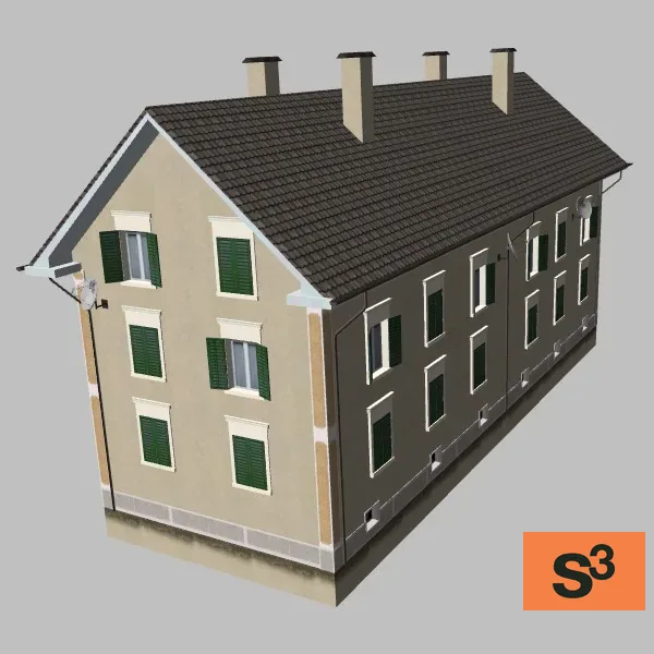 house-023 — 3D model preview