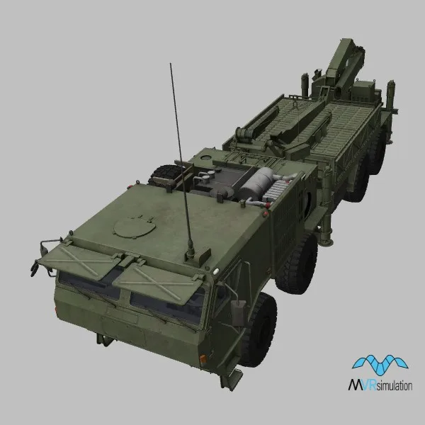 HQ-17-loader · CN · green — 3D model preview