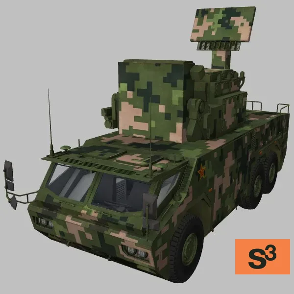 HQ-17A · CN · digital-camo — 3D model preview
