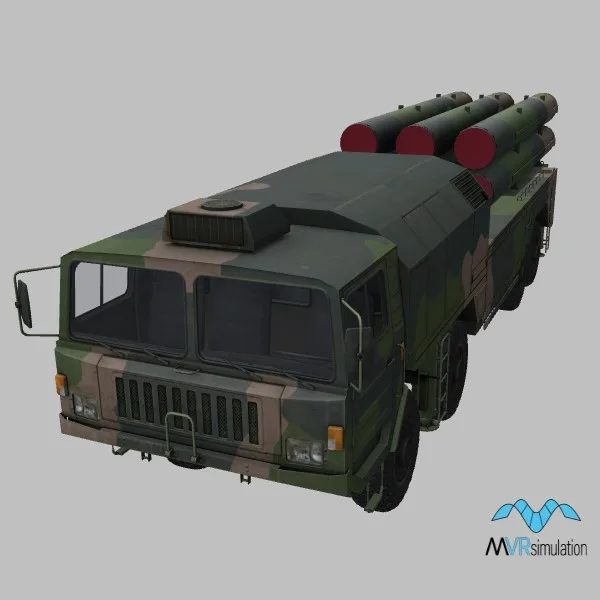 HQ-19 · CN · camo — 3D model preview