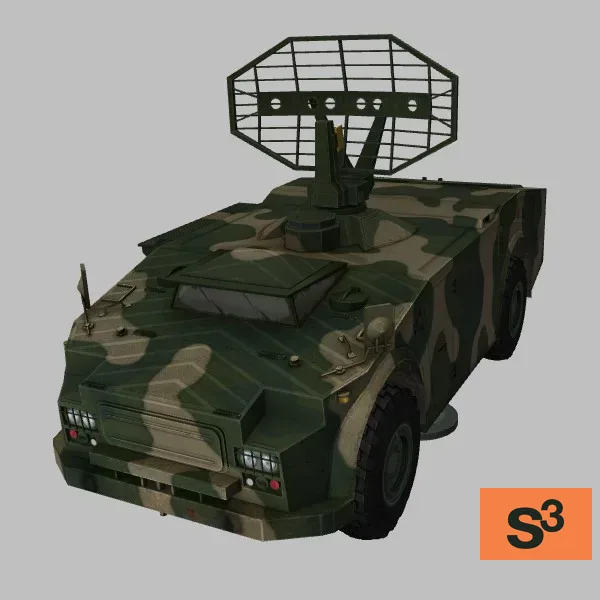 HQ-7-ACU · CN · camo — 3D model preview