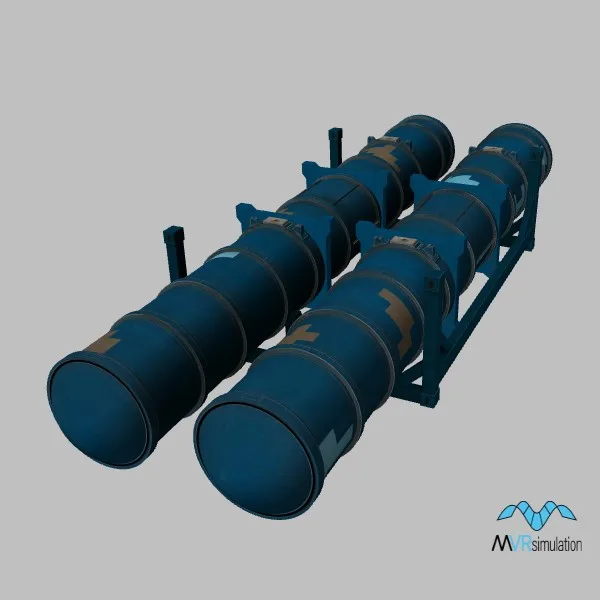 HQ-9B-rack · CN · digital-blue — 3D model preview