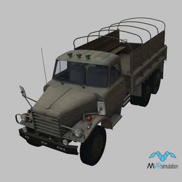 HTS12G-flatbed · JP · green — 3D model preview