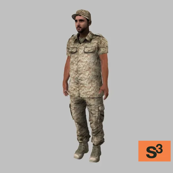 human-ae-soldier-001 — 3D model preview