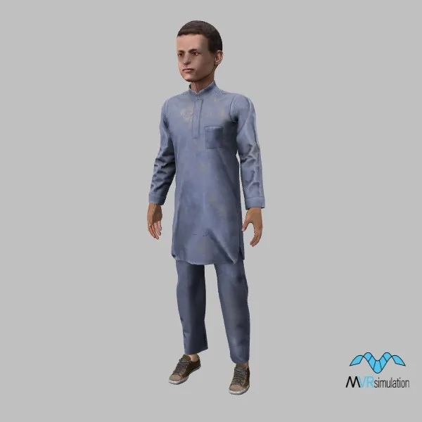 human-afghan-018 — 3D model preview
