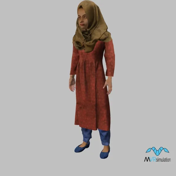 human-afghan-019 — 3D model preview