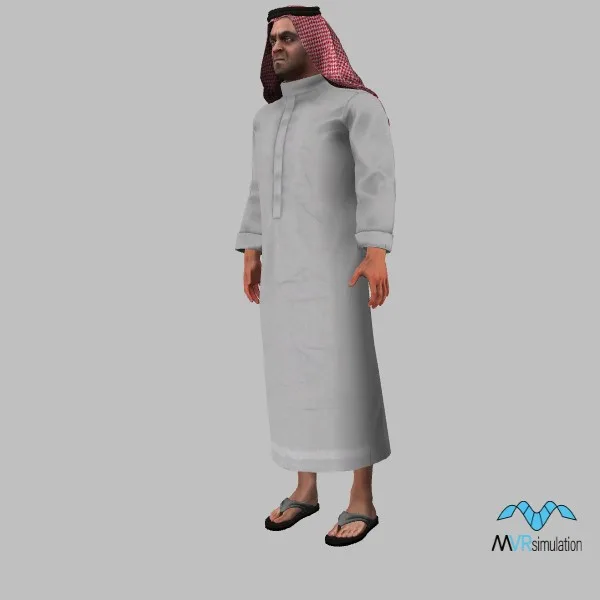 human-arab-003 — 3D model preview
