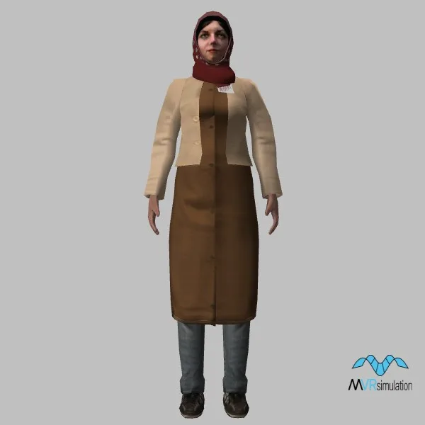 human-arab-009 — 3D model preview
