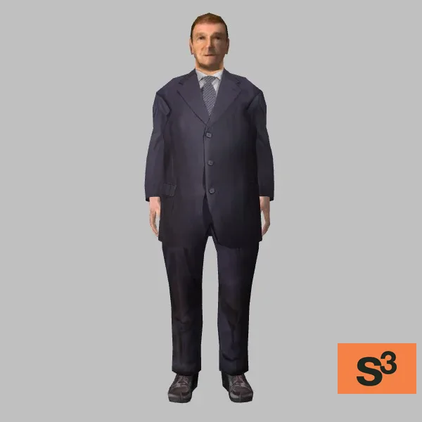 human-business-005 — 3D model preview