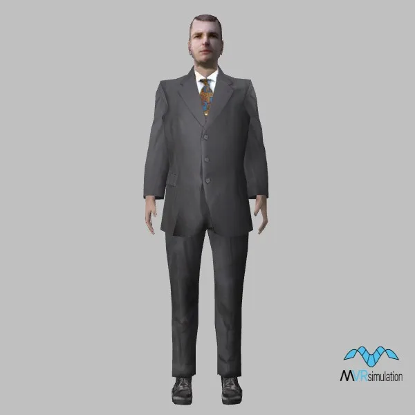 human-business-009 — 3D model preview