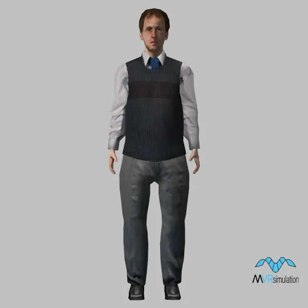 human-business-010 — 3D model preview