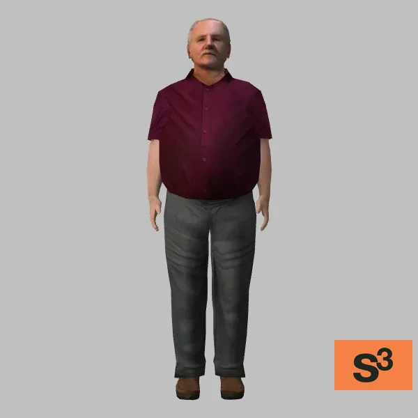 human-business-014 — 3D model preview
