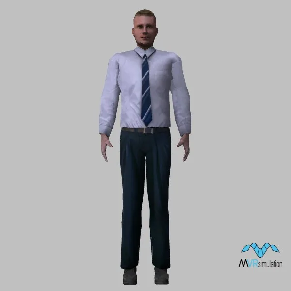 human-business-017 — 3D model preview