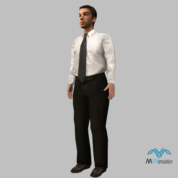 human-business-024 — 3D model preview